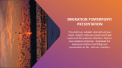 Migration PowerPoint Presentation Template and Google Slides